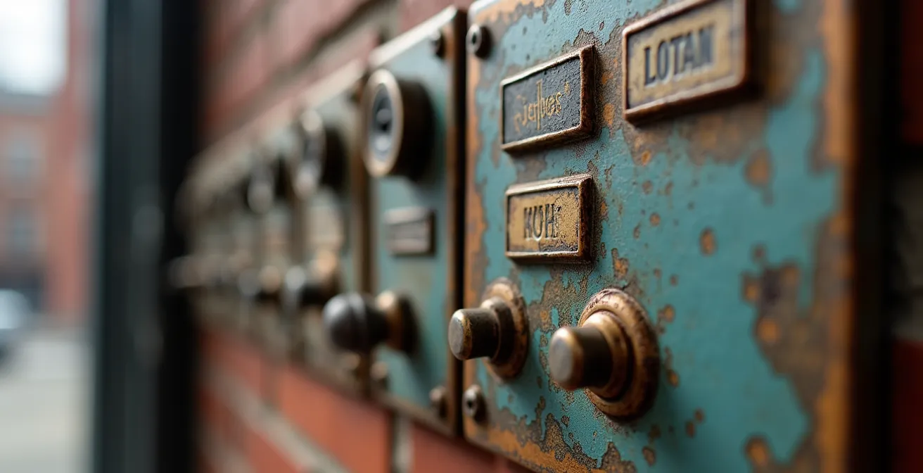 Makroaufnahme von Alltagsobjekten als Metapher für städtischen Wandel